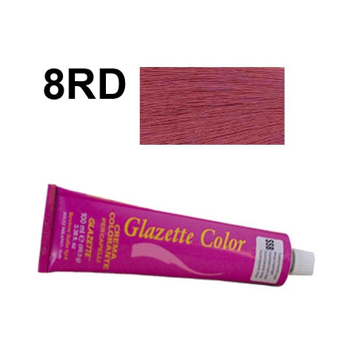 GLAZETTE Color 8RD farba do wł.100ml miedziano-złoty jasny blond